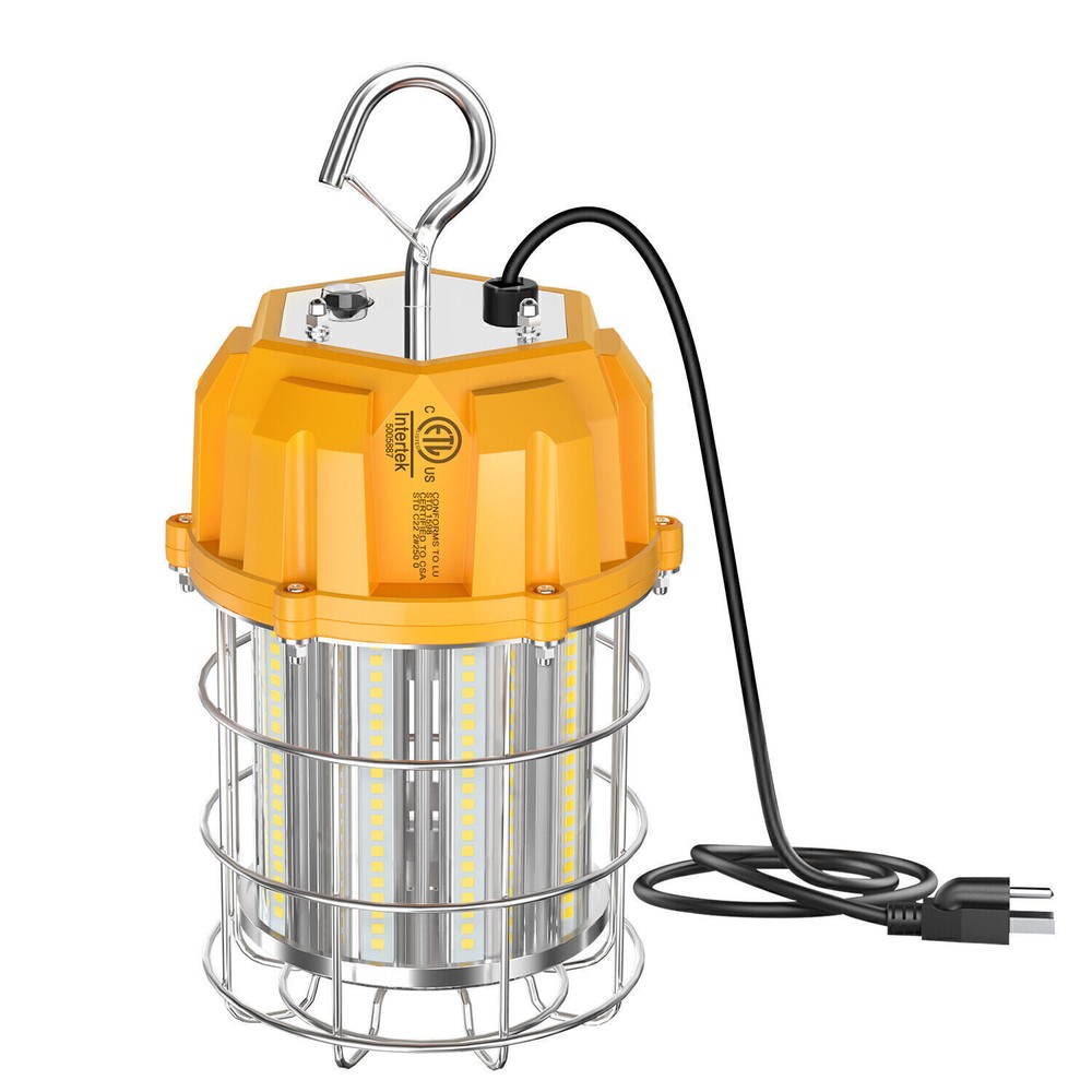 Led Temporary Work Light 60 Watts Hanging Work Construction Lights 8700LM 5000K