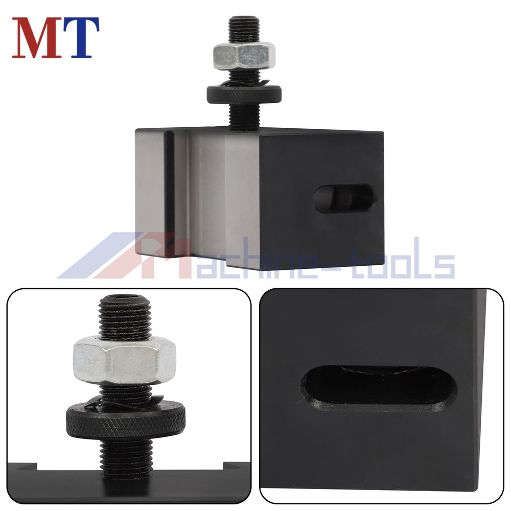 AXA 250-105 Morse Taper #2 Holder With #5 Tool Post Quick Release