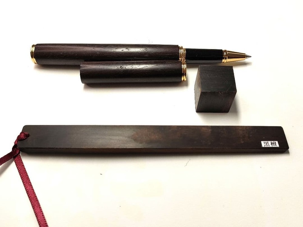 Ebony Traditional Water-Based Ballpoint Pen
