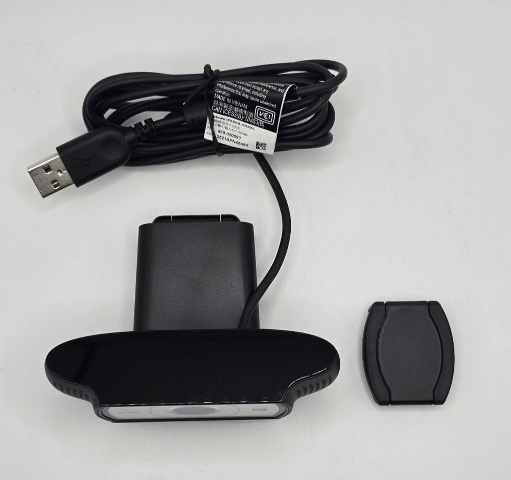 Logitech C930e Desktop Webcam USB 1080p HD Ultra Wide Angle