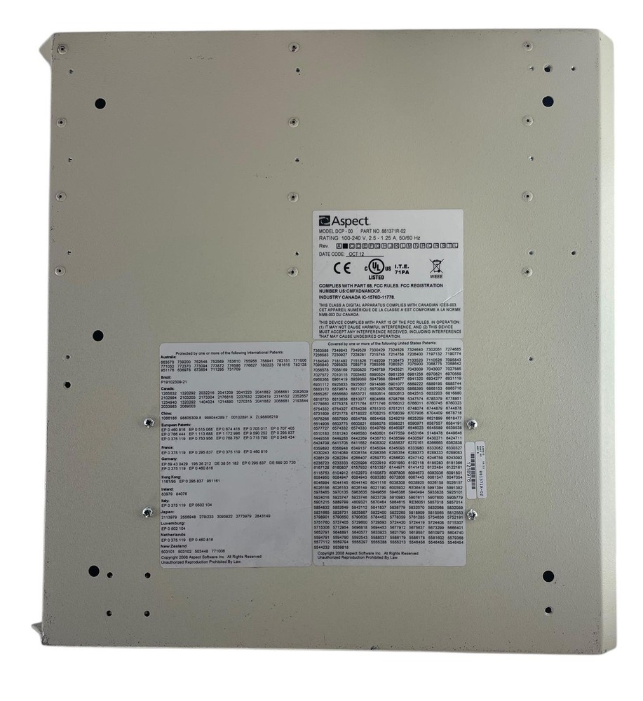 Aspect DCP-00 Digital Communications Processor 881371R-02 - READ