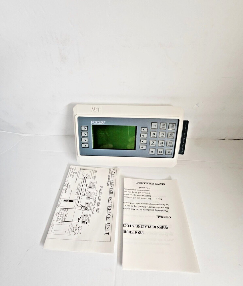 ADT Focus 471210 Interactive Security System Replacement Keypad