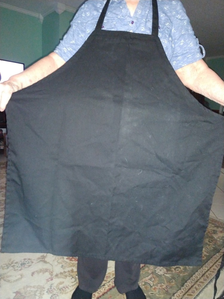 Uncommon Threads Classic Adjustable Bib Apron in Black NICE 20