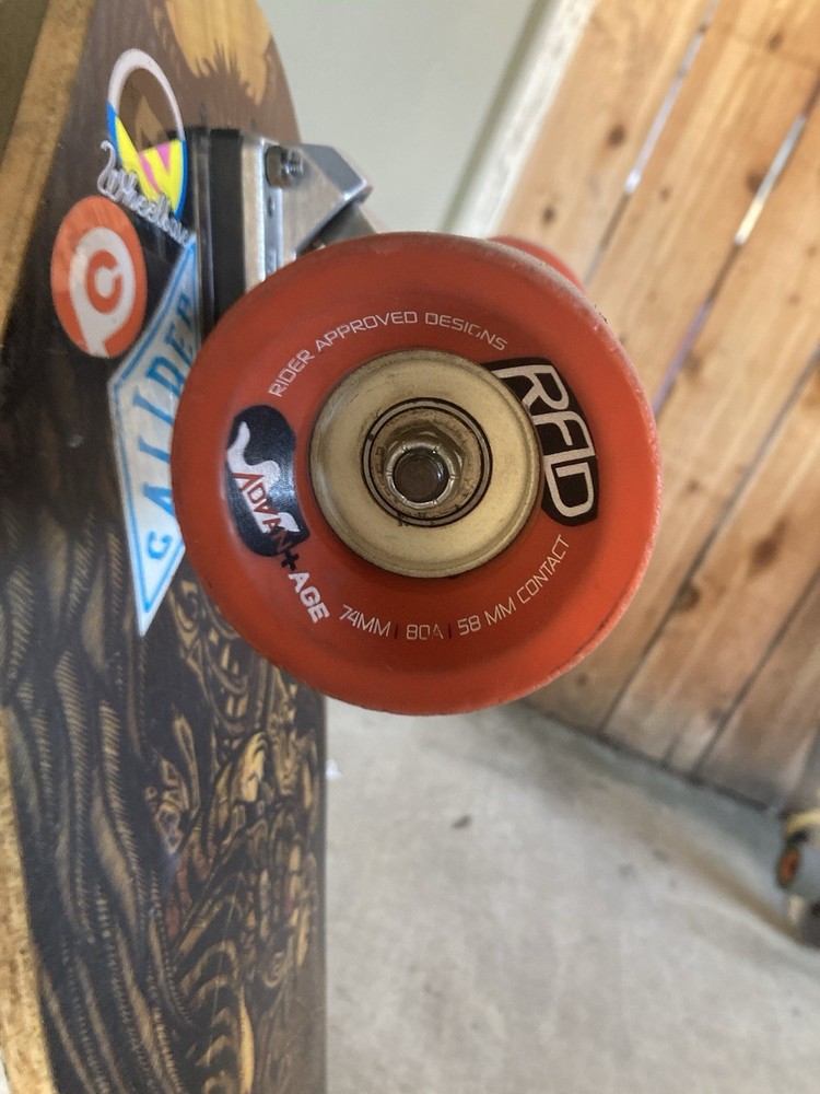 Rayne Darkside Longboard Skateboard Complete