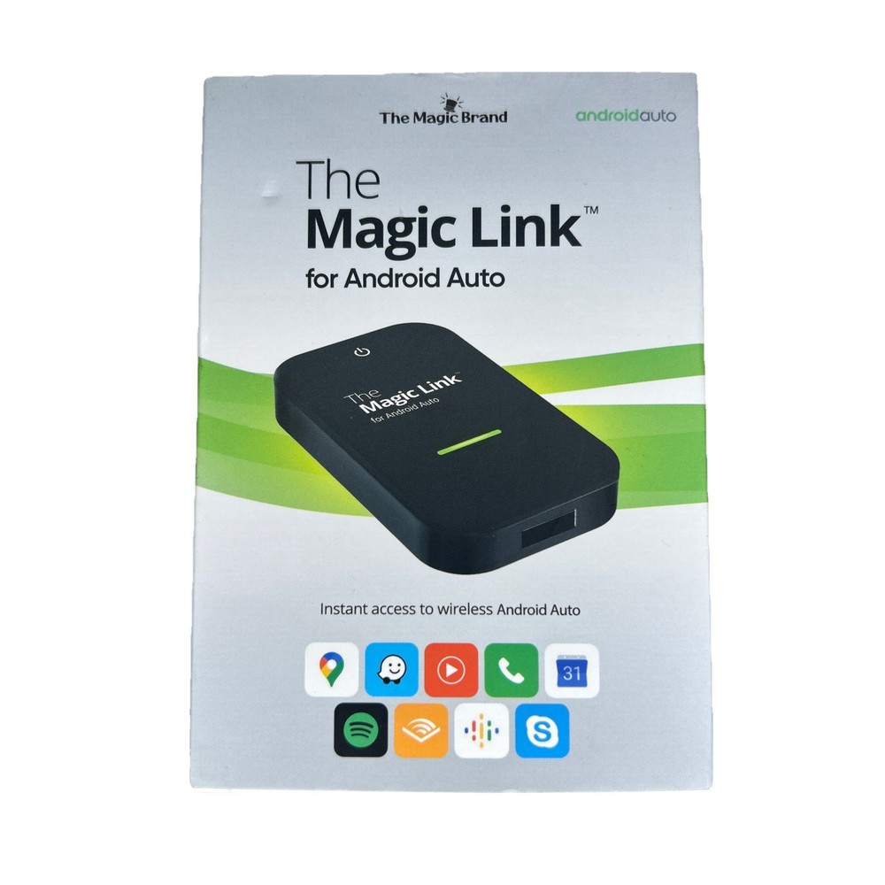 The Magic Link Box Android Auto Version Original Wireless Android Auto Adapter
