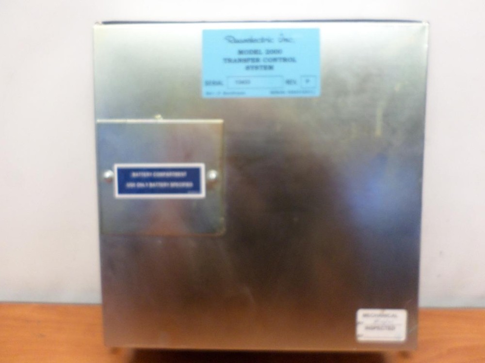 Russelectric Model 2000 Automatic Transfer Switch Control System Panel