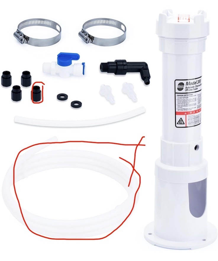 💧Rainbow 300 Automatic Chlorine/Bromine Off-Line Feeder READ DESCRIPTION