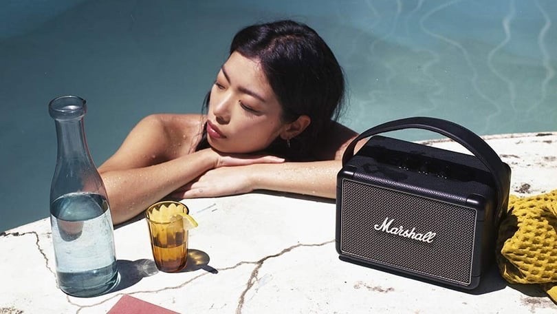 Marshall Kilburn II Portable Black Bluetooth Speaker - Open Box
