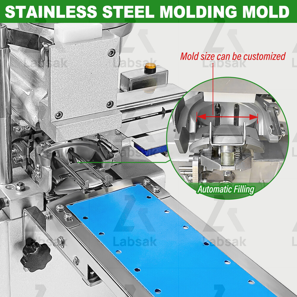 Fried Dumplings Maker Machine Semi-Automatic Samosa Gyoza Dumpling Making 1500PC