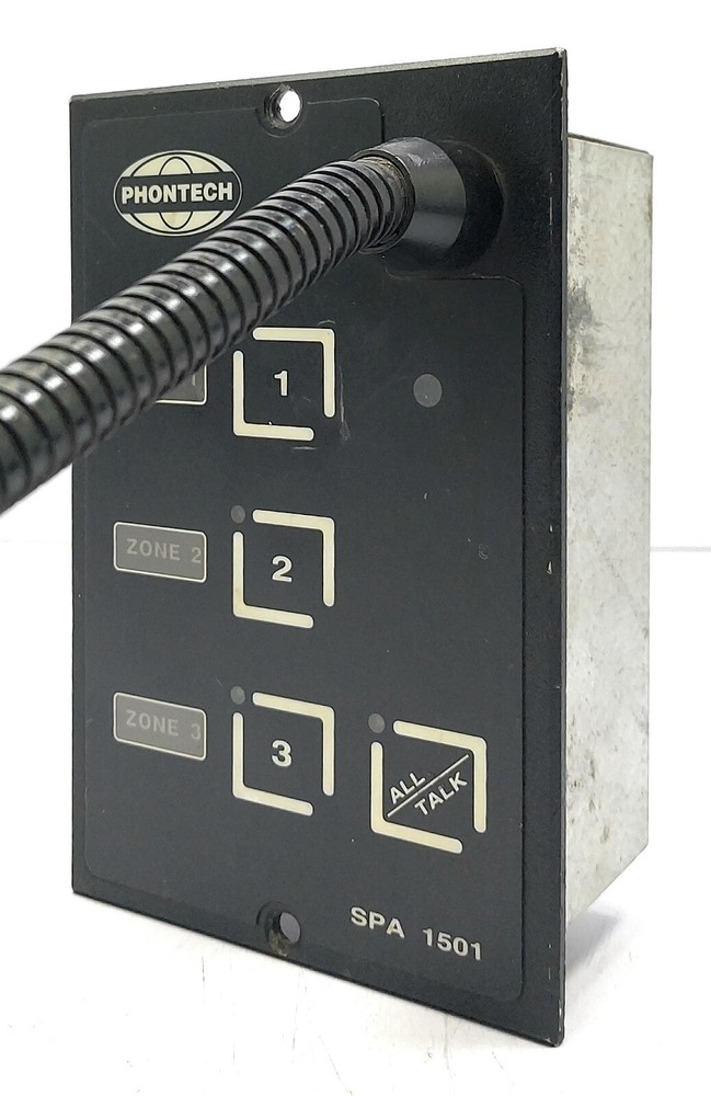Control Unit with Gooseneck Microphone SPA 1501