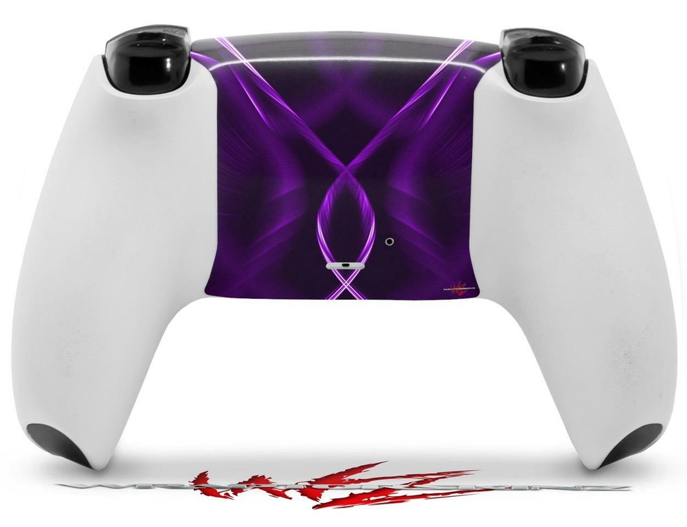 Skin Sony PS5 Controller Abstract 01 Purple