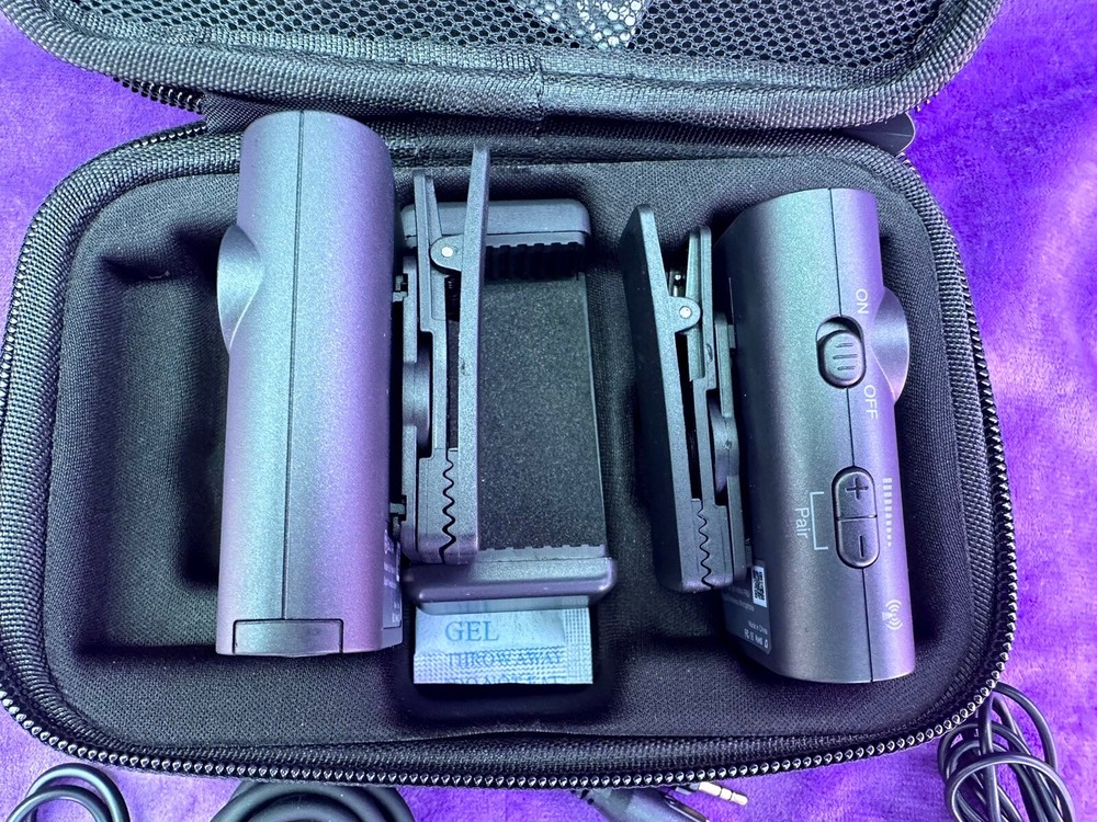 BOYA Digital Wireless Microphone Kit Transmitter Dual Channel BY-WM4-PRO