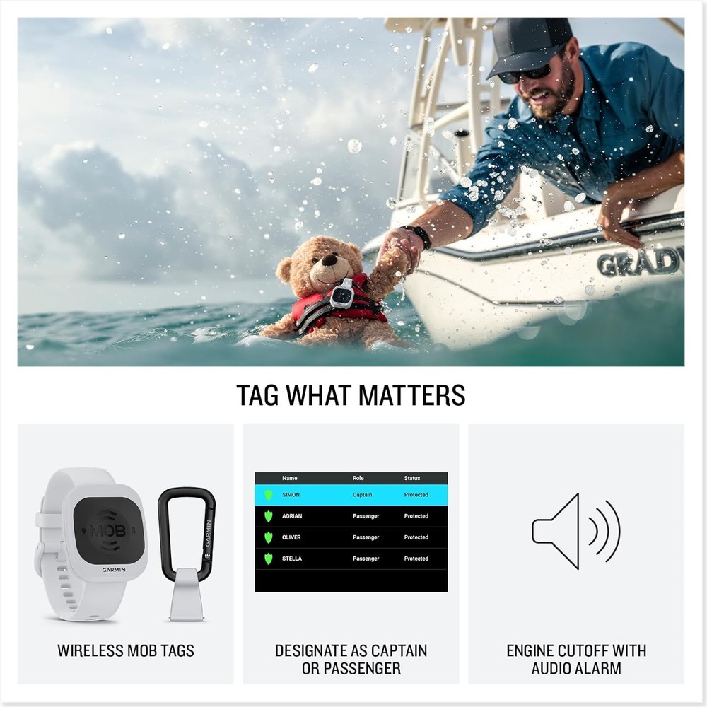 Garmin OnBoard System Wireless MOB Detection Engine Cutoff System 010-02908-00