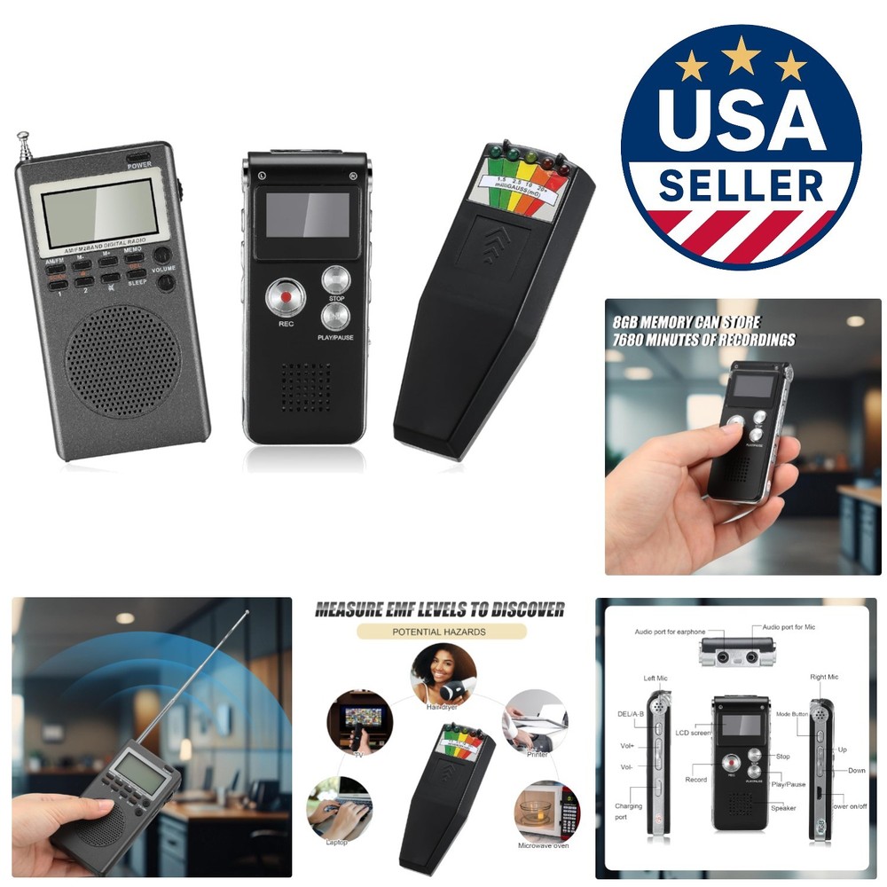 Essential Ghost Hunting Tools: EVP Recorder, EMF Detector & Spirit Communication