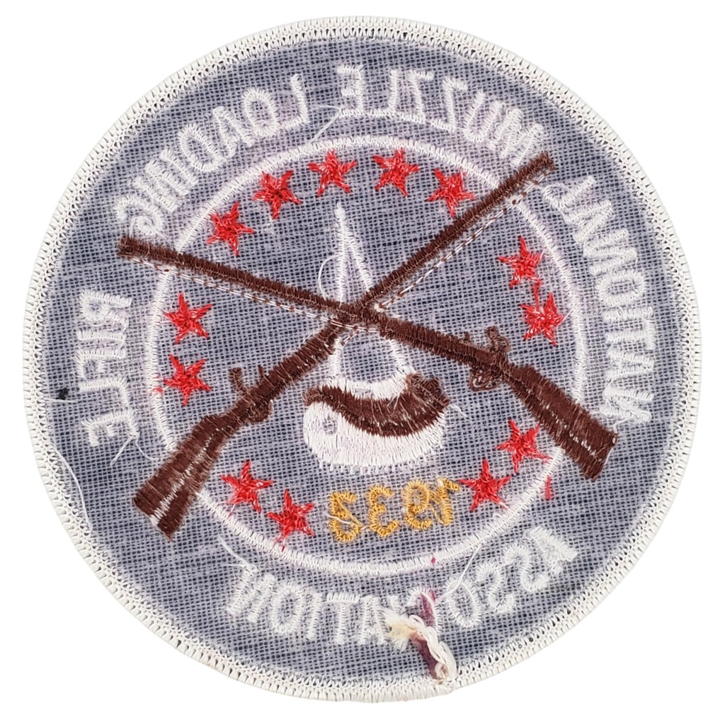 National Muzzle Loading Rifle Association 1933 3 7/8" Round Patch