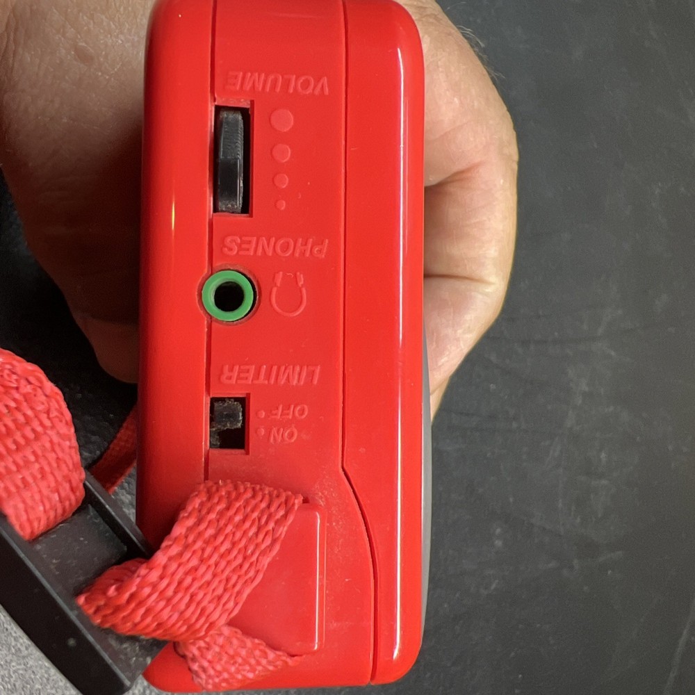 My First Sony Walkman WM-3000 Red Cassette Player