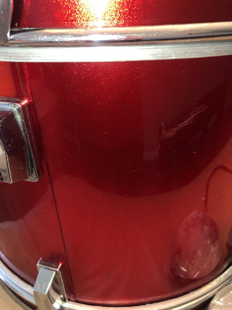 Candy Apple Red Drum Pendant Light DIY!