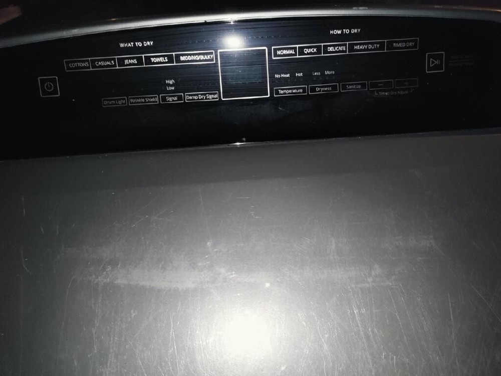whirlpool smart touchscreen washer dryer set shadow grey
