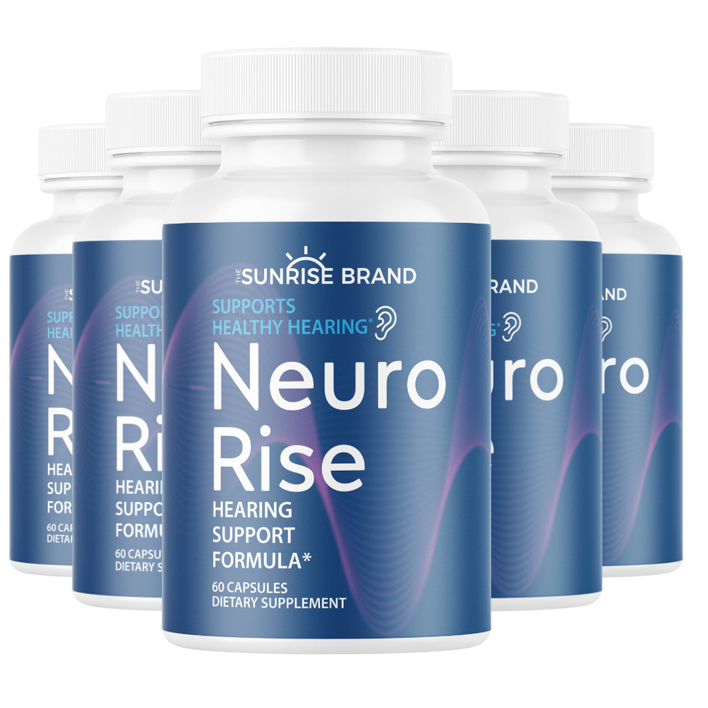 Neuro Rise -Hearing Support Formula 5 Bottles 300 Capsules