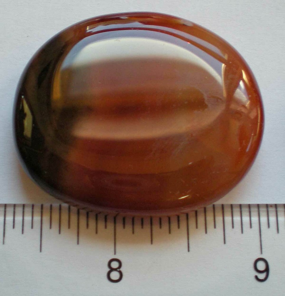 Carnelian Agate Palmstone sc707s