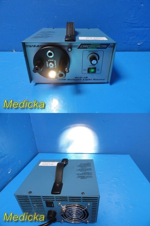Circon ACMI ALU-1B 150W Halogen Light Source ~ 34031