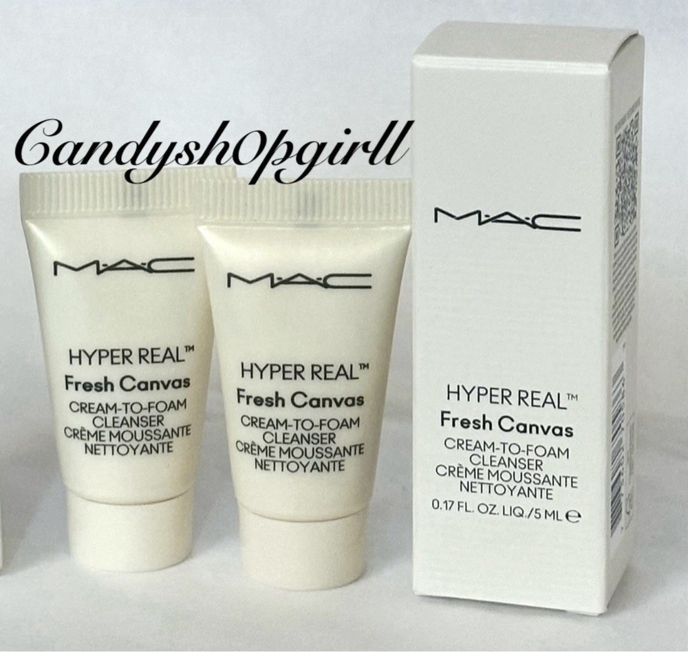 7PC MAC Makeup Set/Strobe Cream/Prep + Prime Setting Spray/Hyper Real Serumizer