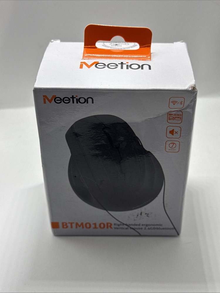 MEETION Ergonomic Vertical Mouse, Wireless Vertical Mouse. Bluetooth