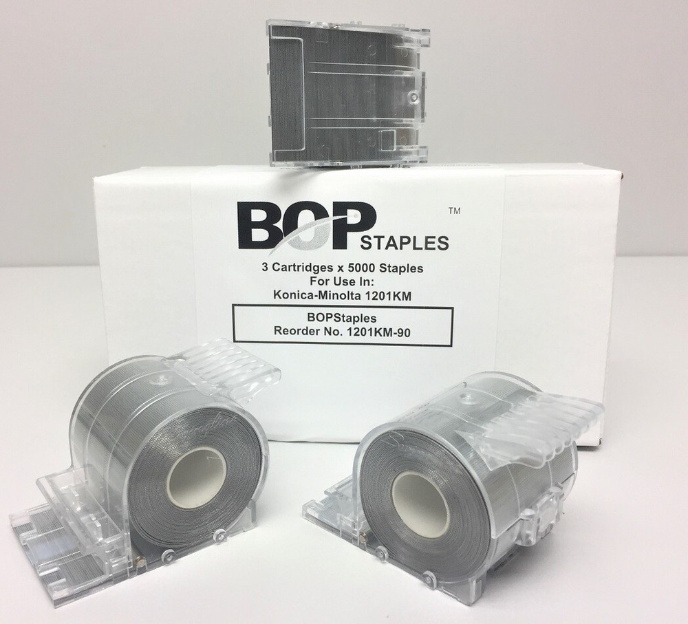 Compatible for Konica 1201KM (Staple Cartridge Refills - 3 Pack)