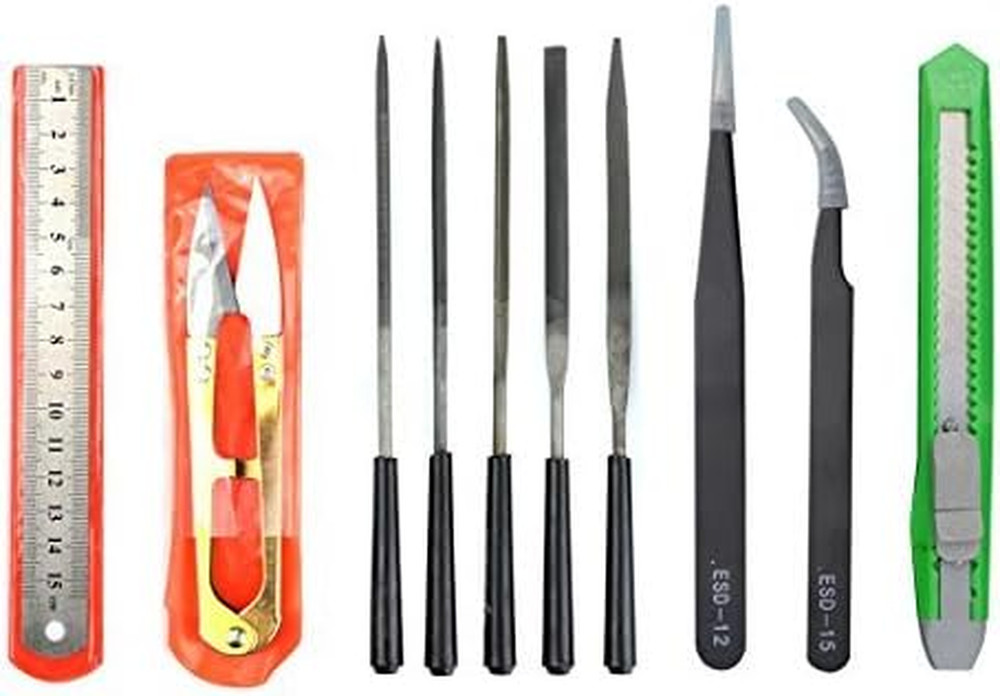 Professional 25 PCS Model Tools Kit Modeler Basic Tools Craft Set Hobby Building