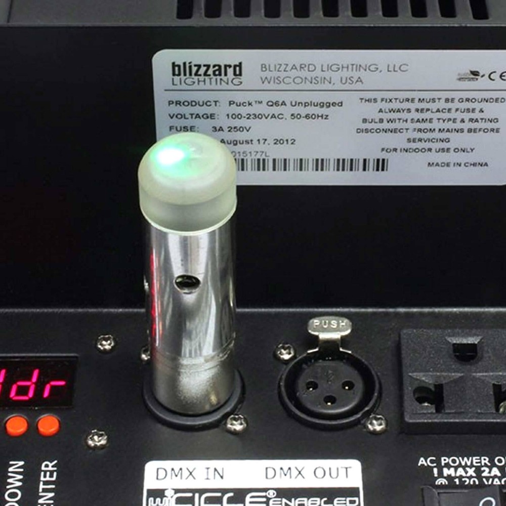 Blizzard Lighting wiCICLE XMIT & Skywire Wireless DMX Transmitter & 6 Receivers