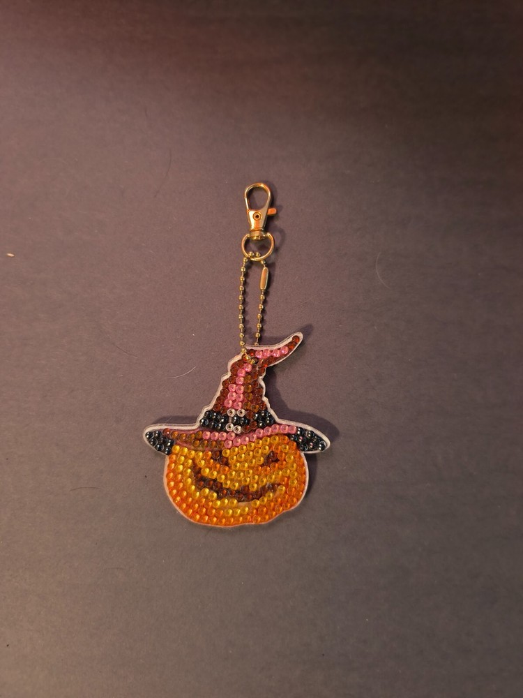 Double Sided Pumpkin Suncatcher