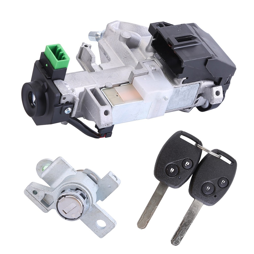 For 2005-2010 Odyssey Ignition & Door Lock Cylinder Switch Assembly Set 2 Keys
