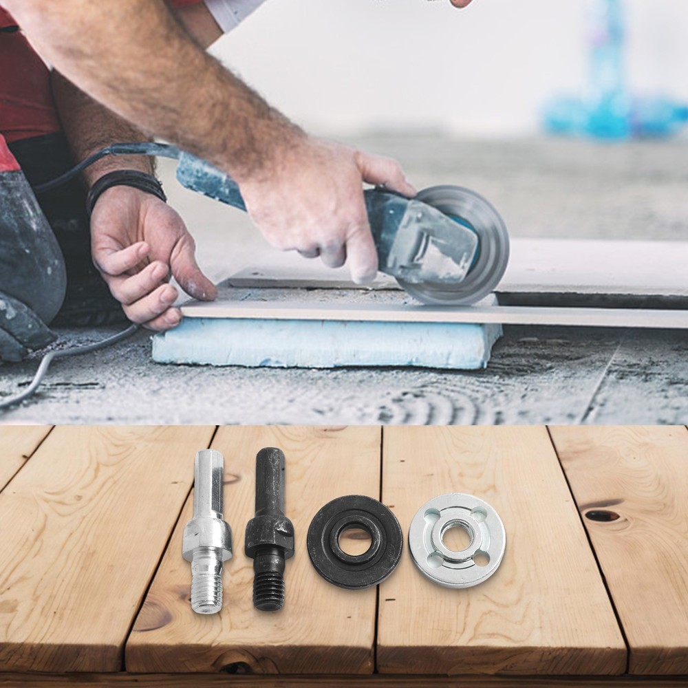 Robust Steel Adapters to Transform Drills into Effective Angle Grinders