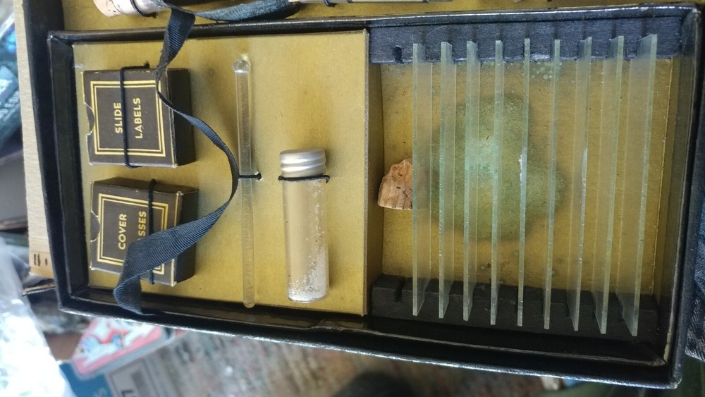 Vintage Model 2MX Microset Microscope Kit Carolyn Mfg Co NY