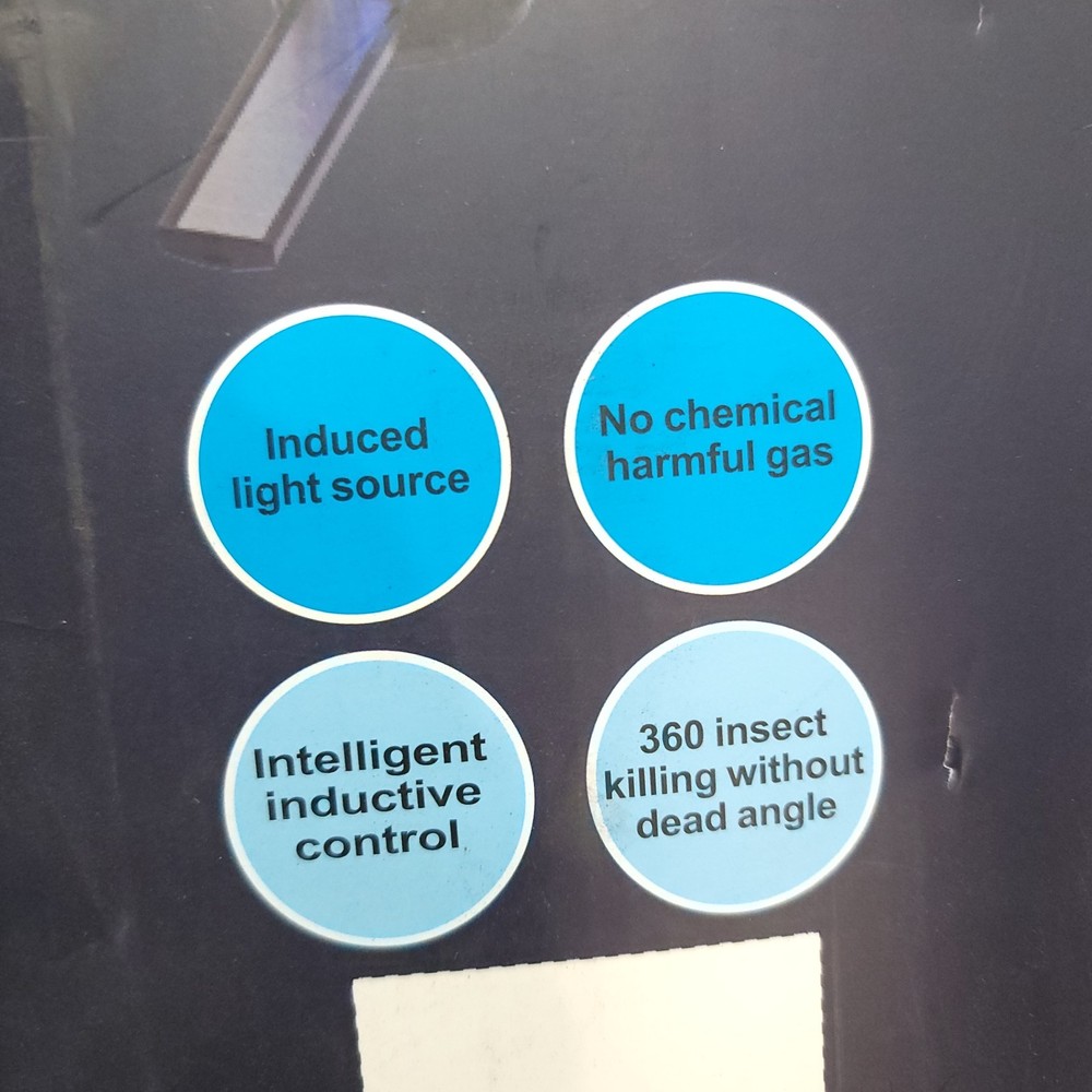 Solar Bug Zapper LED Light Portable Smart Light Sensing