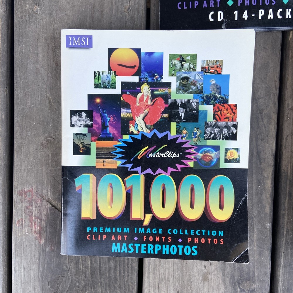 Masterclips Premium Image Collection Retro Vintage Software Box Set