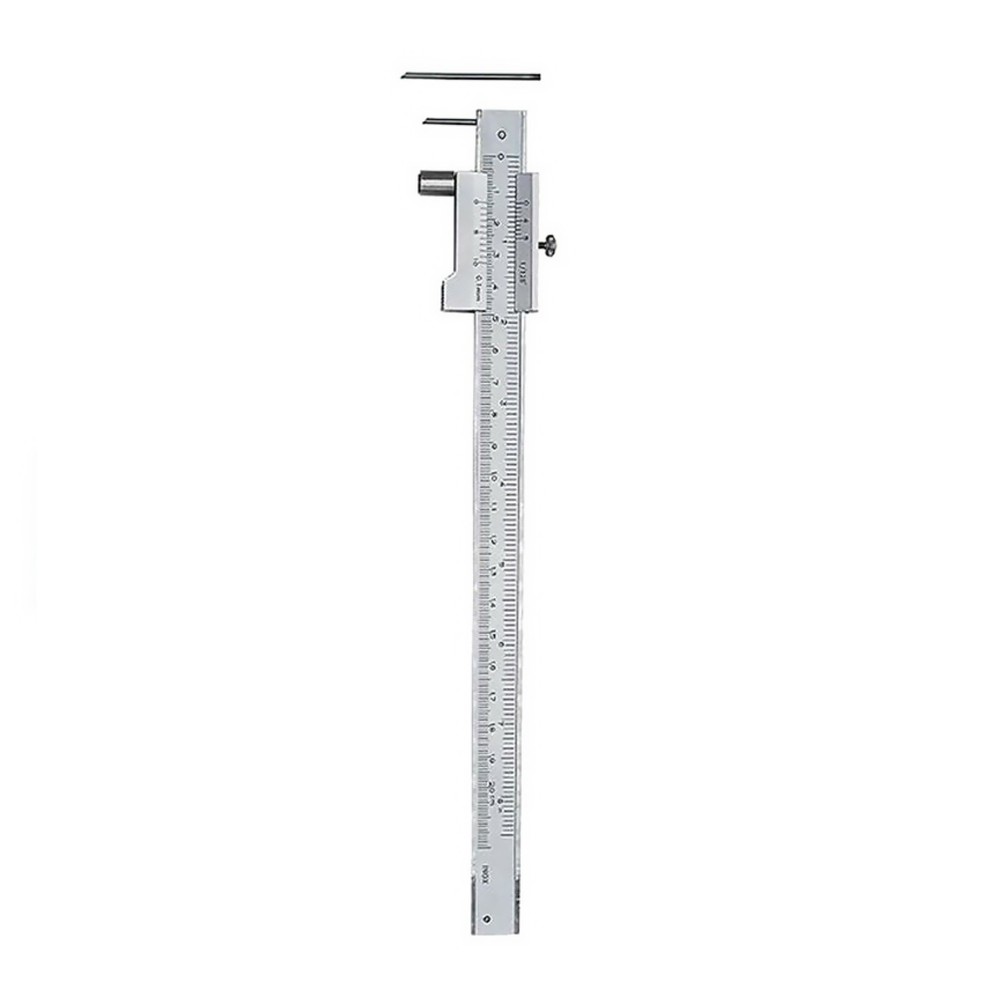 0-200mm Marking Vernier Caliper With Carbide Scriber Parallel Marking Gauging