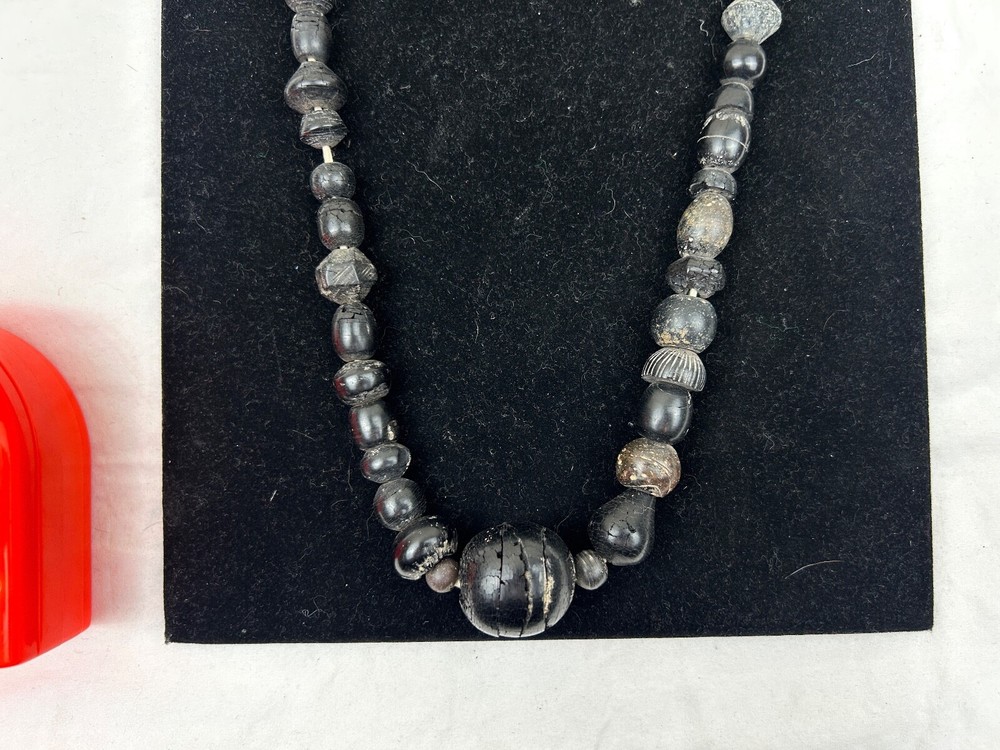 Ancient Indus Valley Spindle Whorl Bead Necklace