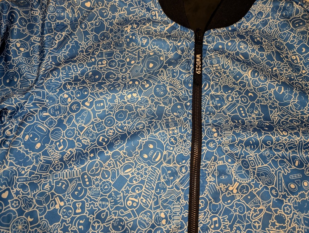 WWDC Apple 2019 Reverse Bomber (Mens: X Large)