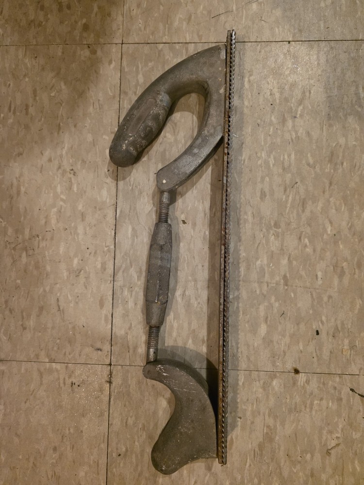 Vintage Hand Rasp File Adjustable Holder