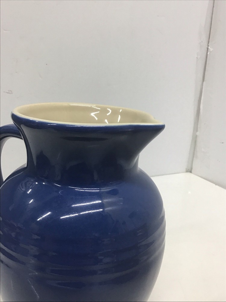 Le Creuset Dark Solid Blue Beverage Pitcher