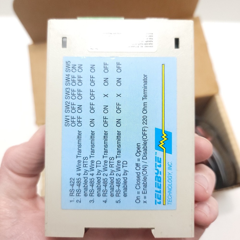 TELEYBTE MODEL 8365 MULTI-MODE INTERFACE CONVERTER
