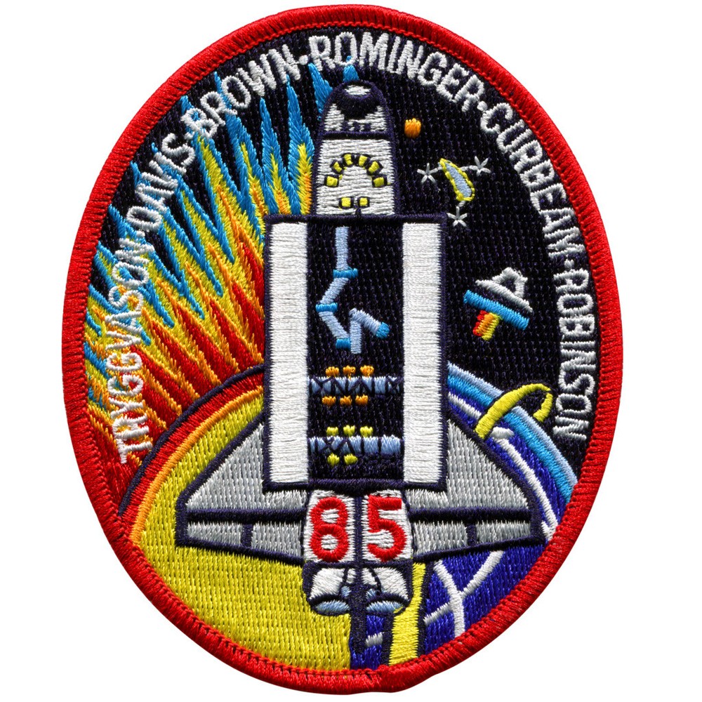 STS-85 NASA Shuttle Mission Flight Astronaut Crew Space Patch
