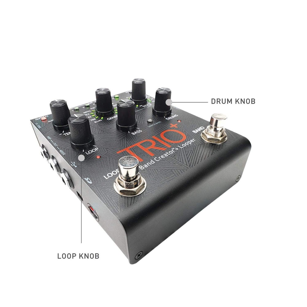 Digitech TRIOPLUS Band Creator and Looper Pedal