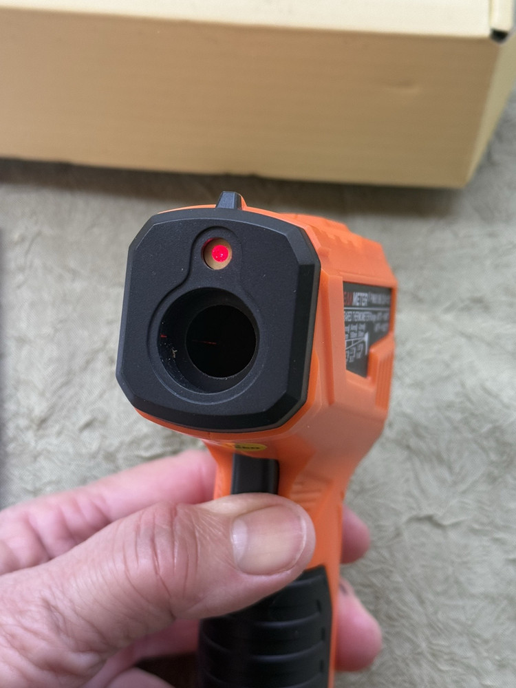 PeakMeter Infrared Thermometer Laser Gun