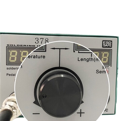 Semi-automatic Feeding Tin Spot Welding Machine Soldering Table 110V 80W