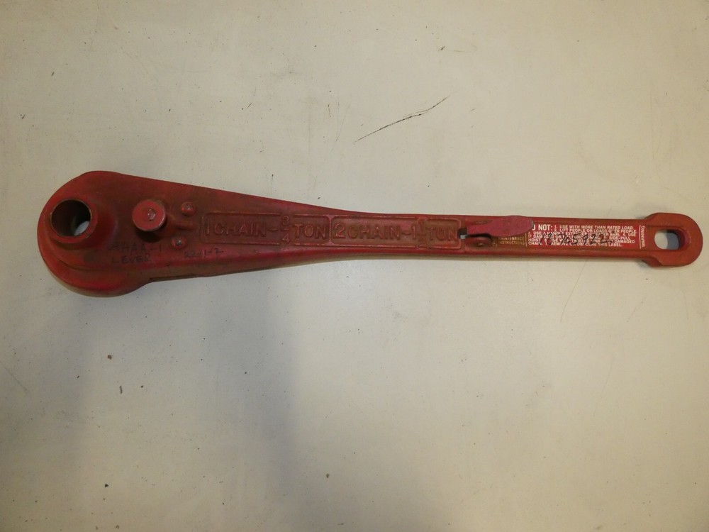 Come a Long Chain Fall 3/4 Ton Ratchet Handle