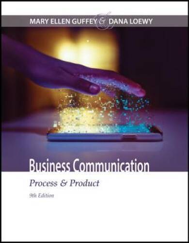 Business Communication: Process  Product - Hardcover - VERY GOOD