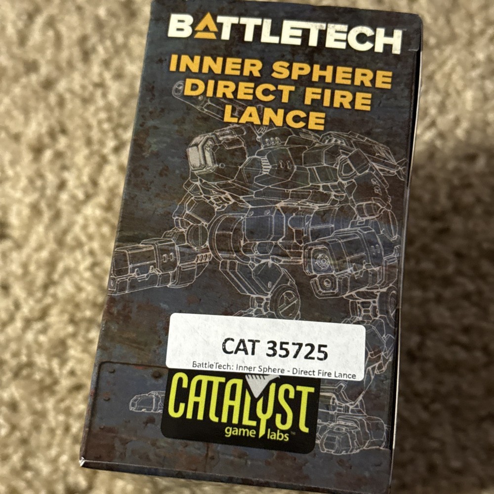 Inner Sphere Direct Fire Lance Battletech Miniatures Game Catalyst Game Labs