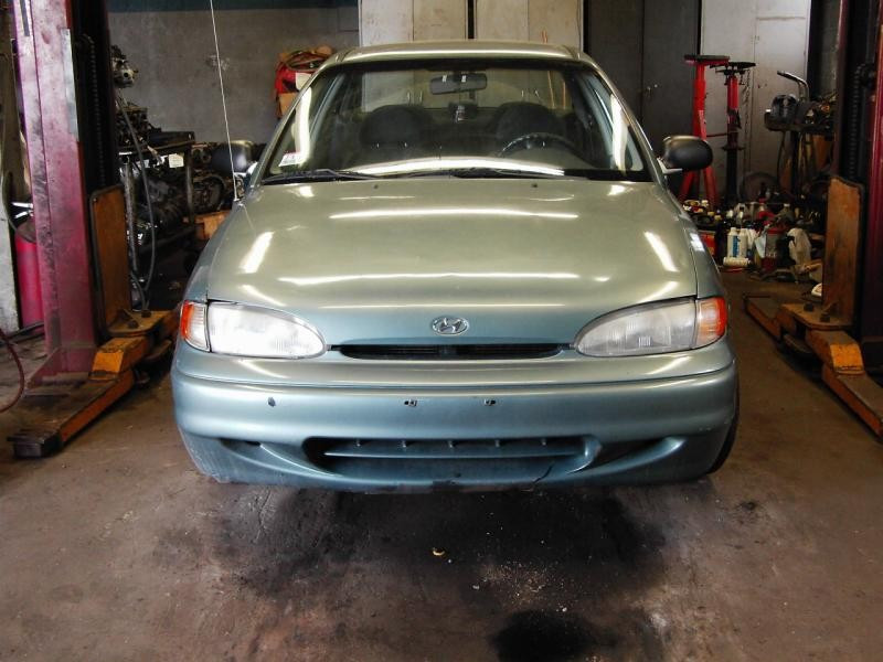 97 HYUNDAI ACCENT ENGINE ECM ELECTRONIC CONTROL MODULE
